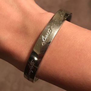 Kate Spade Silver Bride Wedding Bangle